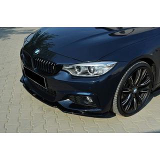 Splitter delantero DPT V-2 (para M-Sport, negro brillo) BMW 4 Series F32/F33/F36 2012-2020 foto 1