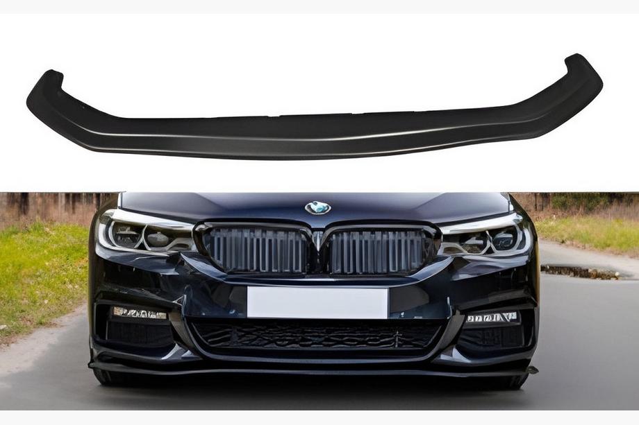 BMW Serie 5 G30/G31 2017–2023 Lip delantero DPT V-2 (2017-2020, Negro Brillante) Foto 1