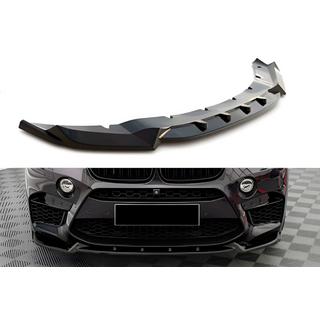 Lip delantero DPT V-2 (para X5M F85, negro brillo)