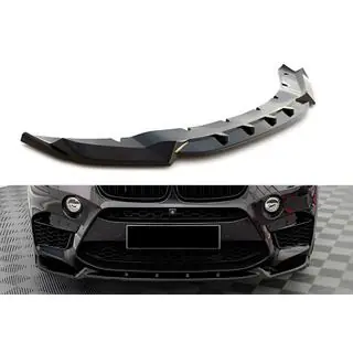 Lip delantero DPT V-2 (para X5M F85, negro brillo)