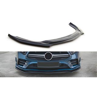 Lip delantero DPT V-2 (Negro Brillante) Mercedes A-сlass W177 2018-