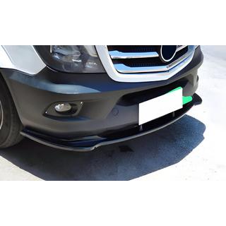 Lip delantero DPT (Negro Brillante) Mercedes Sprinter W906 2006–2018 foto 1