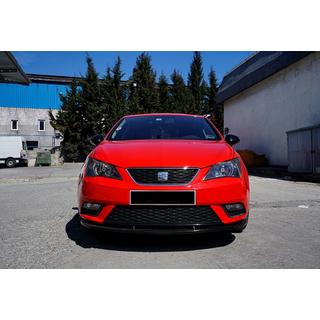 Lip delantero DPT V-1 (Negro Brillante) Seat Ibiza 2010-2017 foto 1
