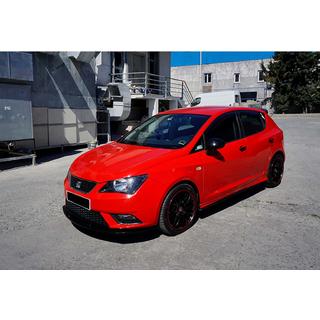 Lip delantero DPT V-1 (Negro Brillante) Seat Ibiza 2010-2017 foto 2