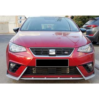 Lip delantero DPT V-2 (Negro Brillante) Seat Ibiza 2010-2017 foto 3