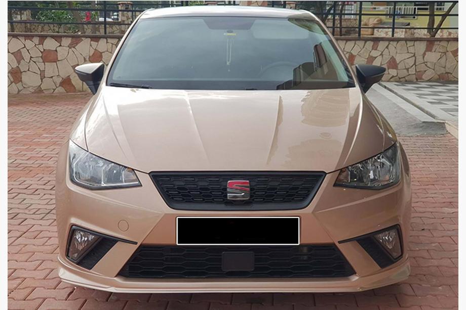 Seat Ibiza 2010-2017 Lip delantero DPT V-3 (Negro Brillante) Foto 3