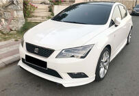 Seat Leon 2013-2020 Splitter delantero DPT V-1 (2013-2016, imprimado para pintar) foto 3