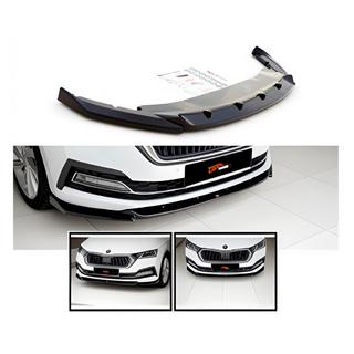 Lip Frontal DPT (Negro Brillante) Skoda Octavia IV A8 2020- foto 2