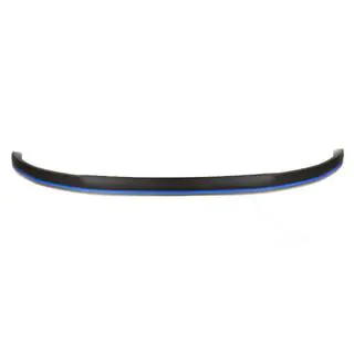 Alerón delantero universal tipo lip DPT Blue (ABS, negro brillo)