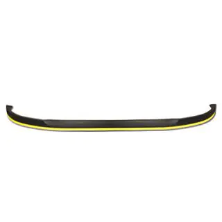 Lip delantero universal DPT Yellow (ABS, negro brillo)