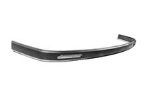 Splitter delantero universal DPT White V-1 (ABS, negro brillo) foto 3