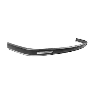 Splitter delantero universal DPT White V-1 (ABS, negro brillo) foto 3