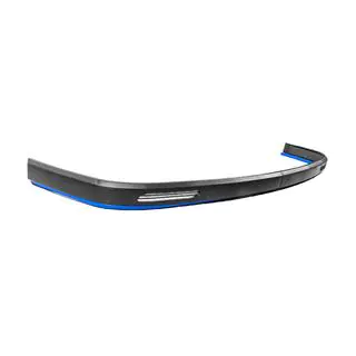 Alerón delantero universal DPT Blue V-1 (ABS, negro brillante) foto 3