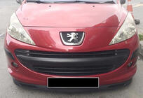 Splitter delantero universal DPT V-8 (ABS, negro brillo) foto 2