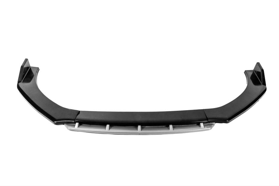 Splitter delantero universal DPT Black V-2 (ABS, negro brillante/gris) Foto 1