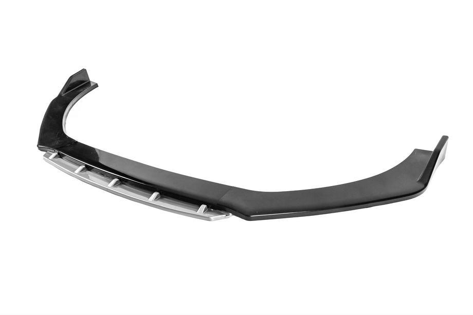 Splitter delantero universal DPT Black V-2 (ABS, negro brillante/gris) Foto 2