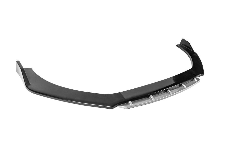 Splitter delantero universal DPT Black V-2 (ABS, negro brillante/gris) Foto 3