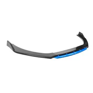 Lip delantero universal DPT Blue V-2 (ABS, negro brillo) foto 4
