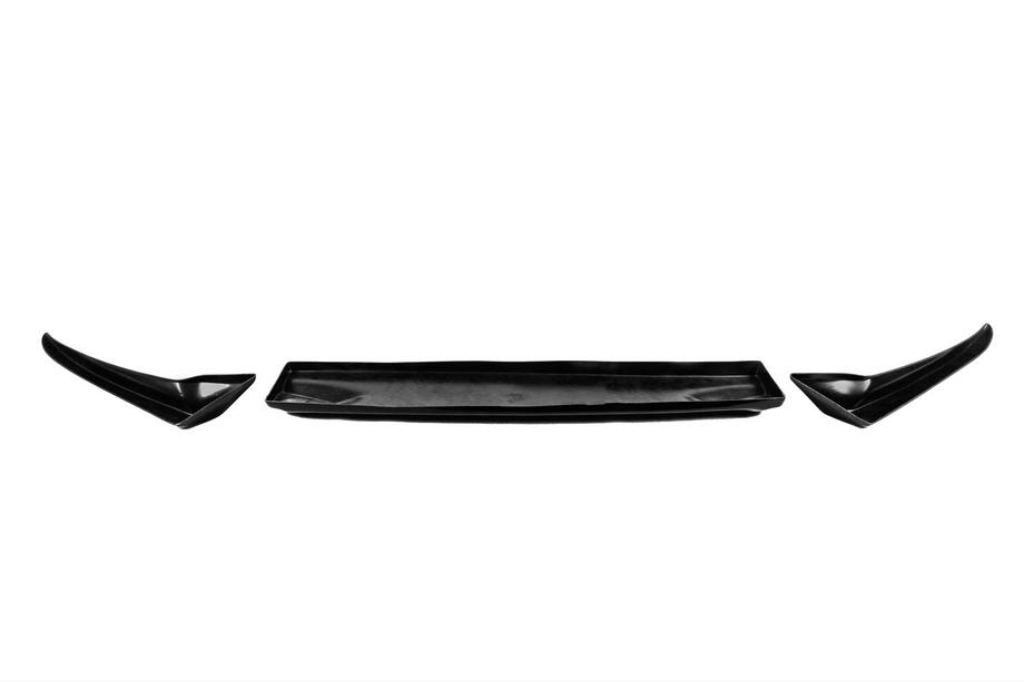 Volkswagen Golf 6 2008-2014 Lip delantero DPT V-1 (Negro Brillante) Foto 5