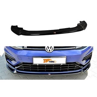 Splitter delantero DPT V-3 (para R / R-Line HB, 2017-2019, negro brillo) Volkswagen Golf 7/E-Golf 2012-2020 foto 1