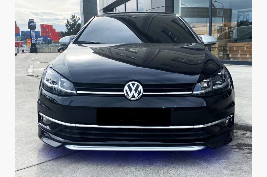 Volkswagen Golf 7/E-Golf 2012-2020 Lip delantero DPT V-1 (para parachoques original, 2017-2019, imprimado para pintar) Foto 2