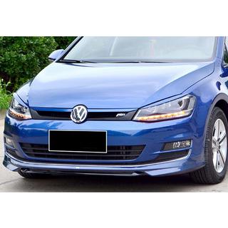 Lip delantero DPT V-1 (para parachoques original, 2012-2017, imprimado para pintar) Volkswagen Golf 7/E-Golf 2012-2020 foto 2