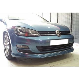 Lip delantero DPT V-2 (para parachoques original, 2012-2017, negro brillo) Volkswagen Golf 7/E-Golf 2012-2020 foto 1