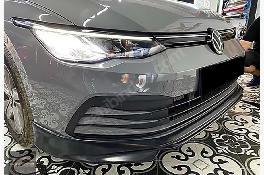 Volkswagen Golf 8 2019- Lip delantero DPT V-1 (Negro Brillante) Image