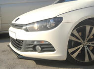 Volkswagen Scirocco 2008-2017 Lip Frontal DPT (2008-2017, Negro Brillante) foto 1
