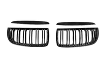 BMW 3 Series E90/E91 2005-2011 Riñoneras M-Look (para E-90/91, 2005-2008, Negro Brillante) foto 3