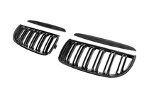 BMW 3 Series E90/E91 2005-2011 Riñoneras M-Look (para E-90/91, 2005-2008, Negro Brillante) foto 10