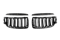 BMW 3 Series E90/E91 2005-2011 Riñoneras M-Look (para E-90/91, 2005-2008, Negro Brillante) foto 12