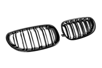 BMW 5 Series E60/E61 2003-2010 Riñones M-Look (Negro Brillante) foto 5