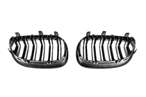 BMW 5 Series E60/E61 2003-2010 Riñones M-Look (Negro Brillante) foto 6