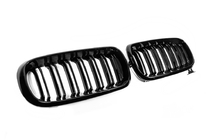 BMW X5 F15 2013-2018 Riñones M-Look (Negro Brillante) foto 7