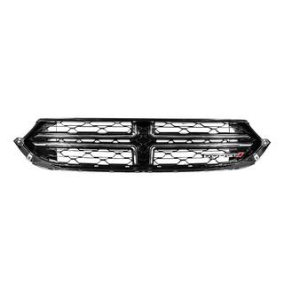 Parrilla frontal DPT (2016-2020, Negro Brillante) Fiat Tipo 2016- foto 3