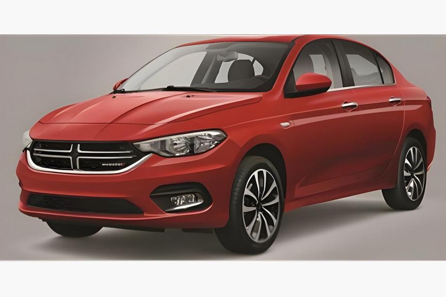 Fiat Tipo 2016- Parrilla frontal DPT (2016-2020, Negro Brillante) Image