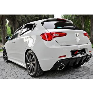 Difusor Trasero DPT V-2 (Negro Brillante) Alfa Romeo Giulietta 2010-2020 foto 2