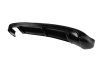 Audi A3 2003-2012 Difusor Trasero DPT (2005-2008, Coupe, Negro Brillante) foto 4