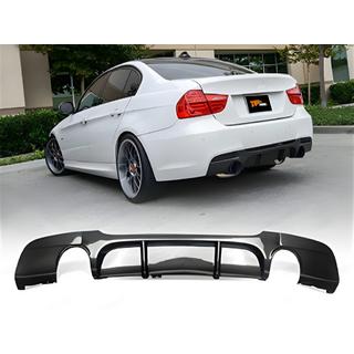 Difusor Trasero DPT V-4 (para E90 M-Sport, Negro Brillante) foto 1