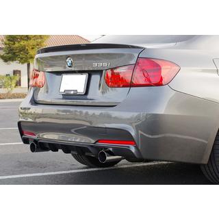 Difusor Trasero DPT V-4 (para M-Performance, Negro Brillante) BMW 3 Series F30/F31 2012-2019 foto 1