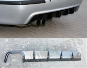 BMW 5 Series E39 1996-2003 Difusor Trasero DPT (para M-Technic, Negro Brillante) foto 1