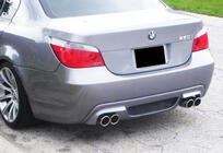 BMW 5 Series E60/E61 2003-2010 Difusor Trasero DPT (para M-5, Negro Brillante) foto 2