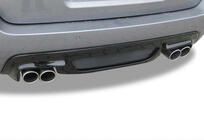 BMW 5 Series E60/E61 2003-2010 Difusor Trasero DPT (para M-5, Negro Brillante) foto 1