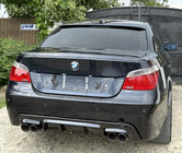 BMW 5 Series E60/E61 2003-2010 Difusor Trasero DPT V-2 (para M-Sport, Negro Brillante) foto 1