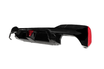 BMW Serie 5 G30/G31 2017–2023 Difusor trasero DPT (para M-Sport/M5 F90, negro brillo) foto 2