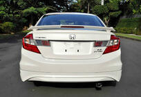 Honda Civic Sedan IX 2011-2016 Difusor Trasero DPT (Imprimado para Pintar) foto 1