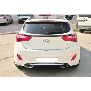 Difusor Trasero DPT V-2 (Negro Brillante) Hyundai I-30 2012-2017 foto 1