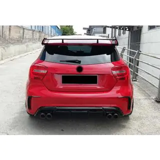 Difusor Trasero DPT (2012-2015, para Brabus, Negro Brillante) foto 3