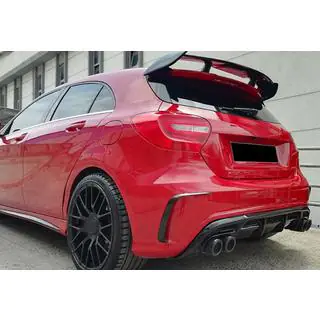 Difusor Trasero DPT (2012-2015, para Brabus, Negro Brillante) foto 4